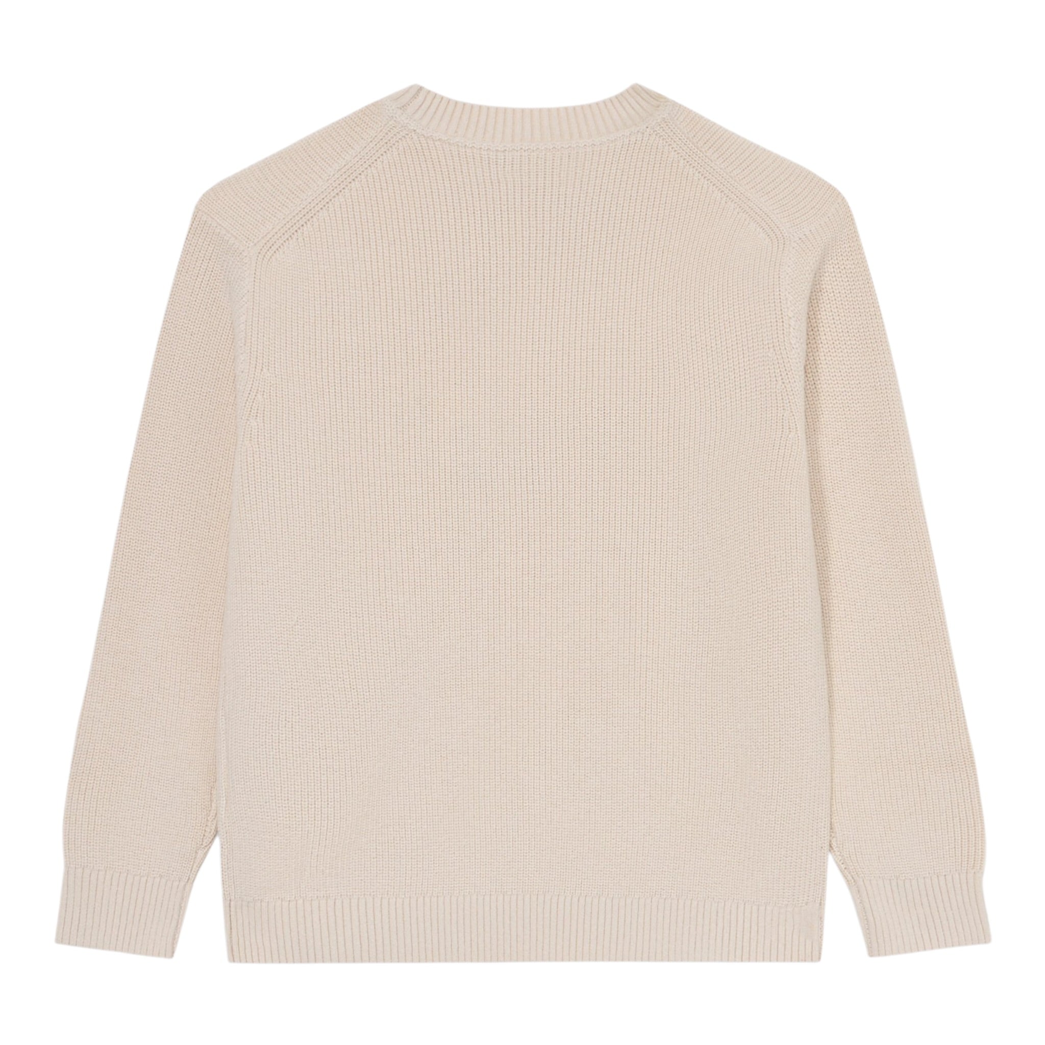 Calvin Klein Maglia Girocollo tinta unita con Logo Panna per Bambino IB0IB02598XX PANNA CALVIN KLEIN 