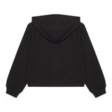 Calvin Klein Felpa con Zip E Cappuccio tinta unita Nero per Bambina IG0IG02969 NERO CALVIN KLEIN 