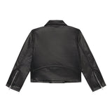 Calvin Klein Chiodo In Ecopelle tinta unita Nero per Bambina IG0IG02982 NERO CALVIN KLEIN 