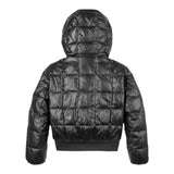 Calvin Klein Giubbino tinta unita con Zip E Cappuccio Nero per Bambino IG0IG02988 NERO CALVIN KLEIN 
