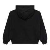 Calvin Klein Felpa tinta unita con Cappuccio E Logo Nero per Bambino IG0IG02989 NERO CALVIN KLEIN 