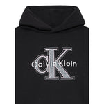Calvin Klein Felpa Chiusa con Cappuccio tinta unita Nero per Bambina IG0IG03018 NERO CALVIN KLEIN 