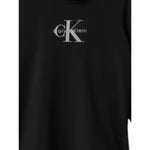 Calvin Klein Shirt Collo Alto tinta unita con Logo Nero per Bambina IG0IG03044 NERO CALVIN KLEIN 
