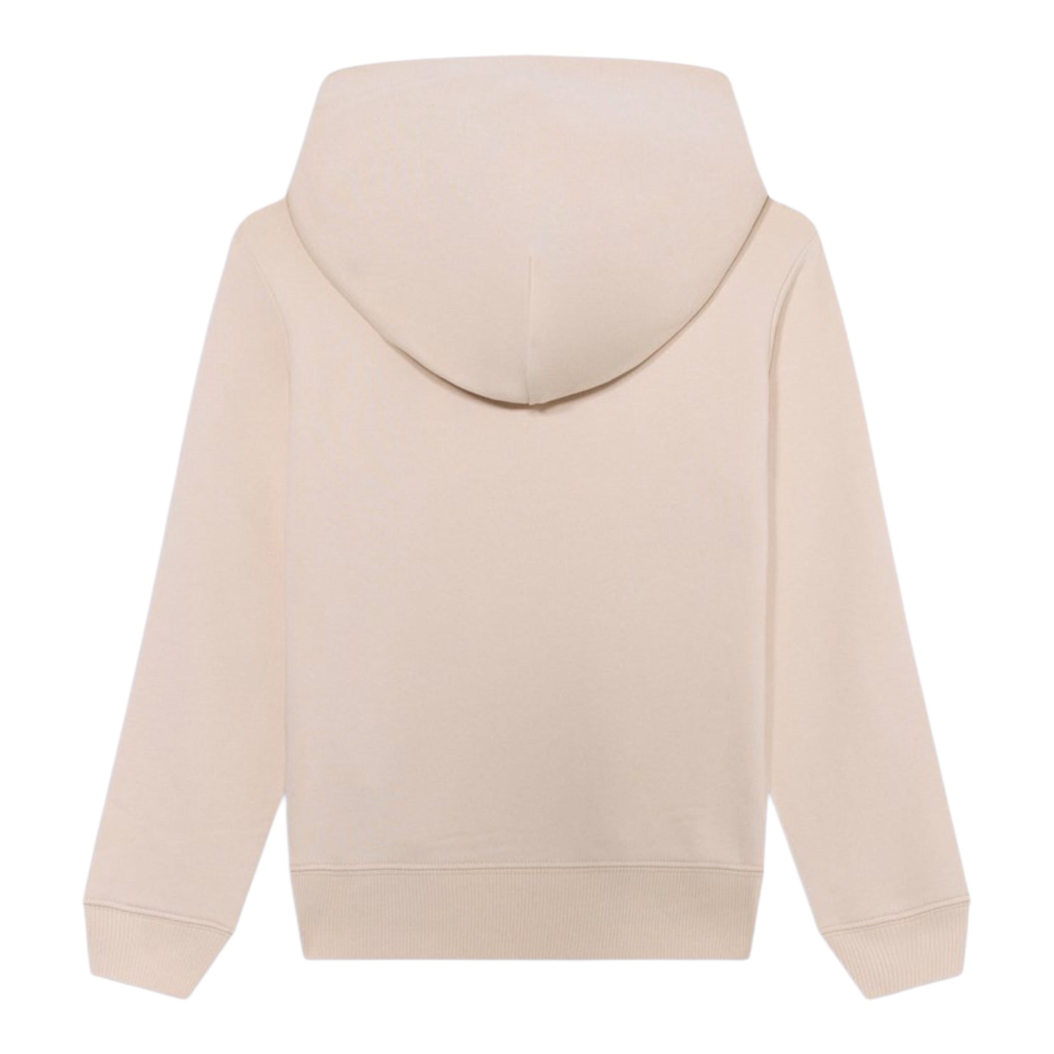 Calvin Klein Felpa Chiusa con Cappuccio tinta unita con Logo Panna per Bambino IU0IU00679T PANNA CALVIN KLEIN 