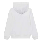 Calvin Klein Felpa tinta unita con Cappuccio E Stampa Bianco per Bambino IU0IU00679X BIANCO CALVIN KLEIN 