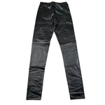 Calzitaly Leggins In Similpelle tinta unita Nero per Bambina LEGGT NERO CALZITALY 