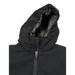 Canadian Giubbino tinta unita con Cappuccio Nero per Bambino CNG224390K NERO CANADIAN 