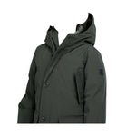 Canadian Giubbino tinta unita con Cappuccio Verde per Bambino CNG225303K VERDE CANADIAN 