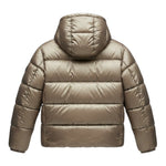 Canadian Giubbino tinta unita con Zip E Cappuccio Beige per Bambino G224015WK BEIGE CANADIAN 