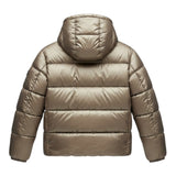 Canadian Giubbino tinta unita con Zip E Cappuccio Beige per Bambino G224015WK BEIGE CANADIAN 
