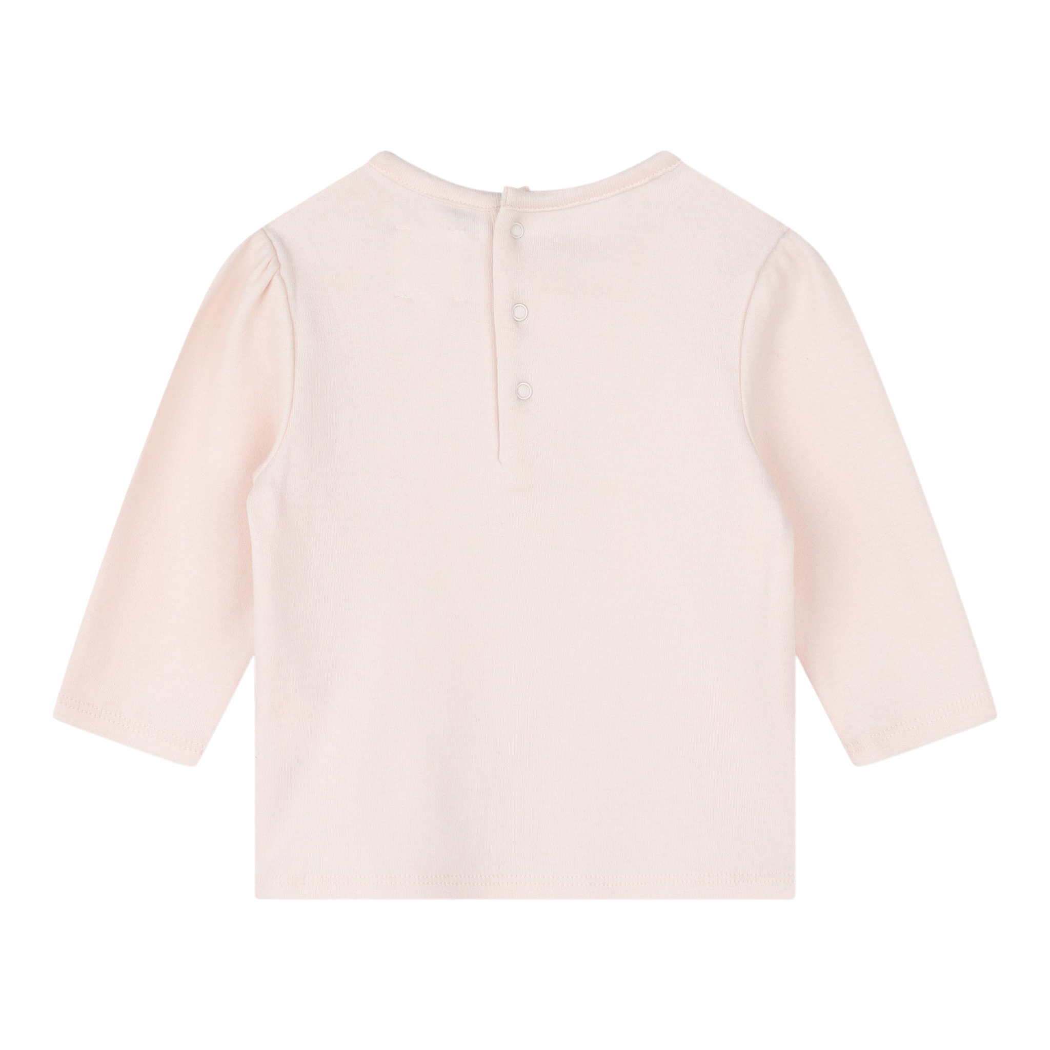 Carre'Ment Beau Shirt Girocollo tinta unita con Stampa Rosa per Bambina Y30227J ROSA CARRE'MENT BEAU 