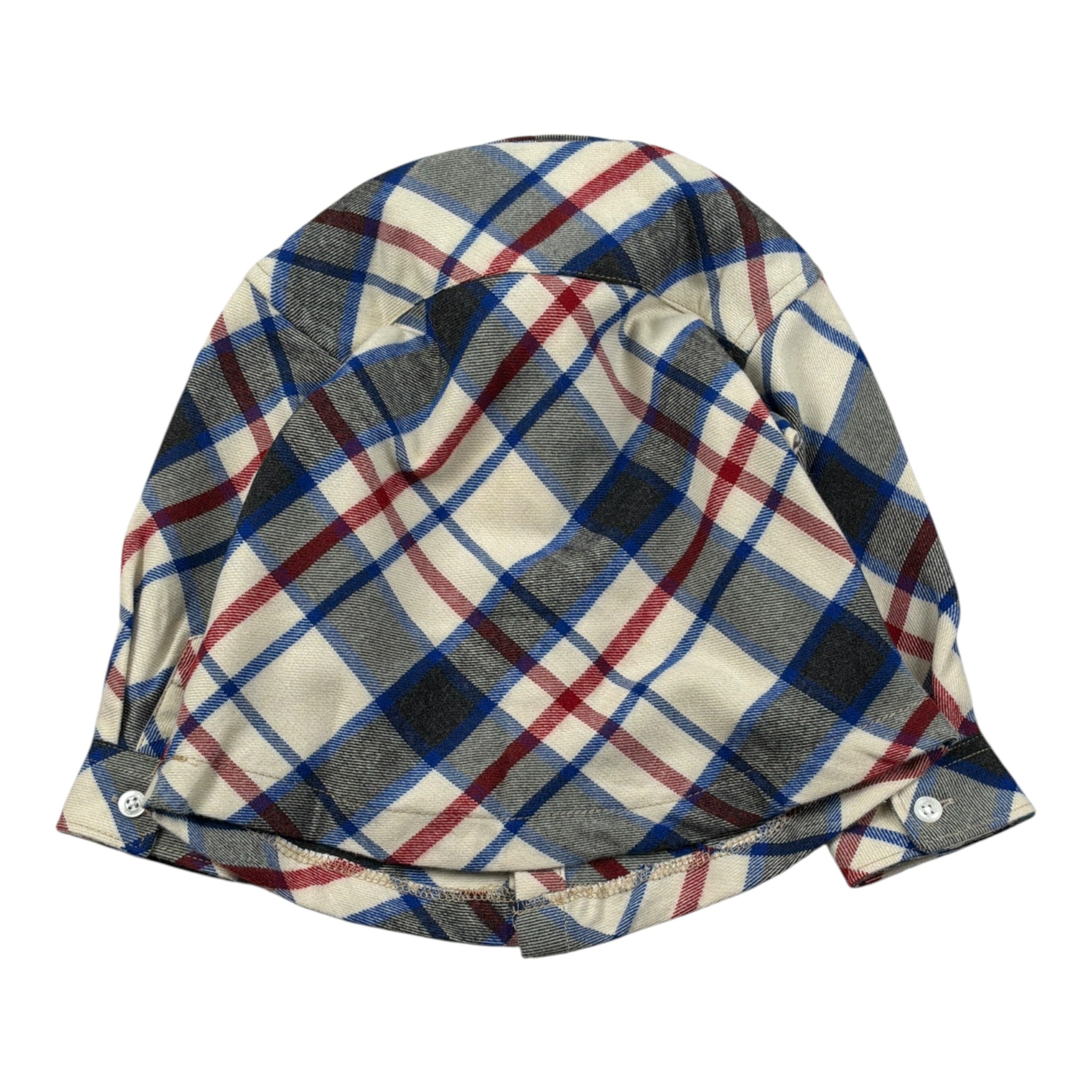 Cesare Paciotti Camicia Tricolore con Fantasia Panna per Neonato CMP6350JN PANNA CESARE PACIOTTI 