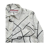 Cesare Paciotti Camicia Manica Lunga tinta unita con Stampa Panna per Neonato CMP6353B PANNA CESARE PACIOTTI 