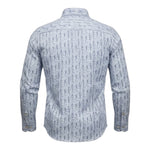 Cesare Paciotti Camicia tinta unita con Stampa Azzurro per Neonato CMP6355B AZZURRO CESARE PACIOTTI 