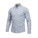 Cesare Paciotti Camicia tinta unita con Stampa Azzurro per Bambino CMP6355BJ AZZURRO CESARE PACIOTTI 