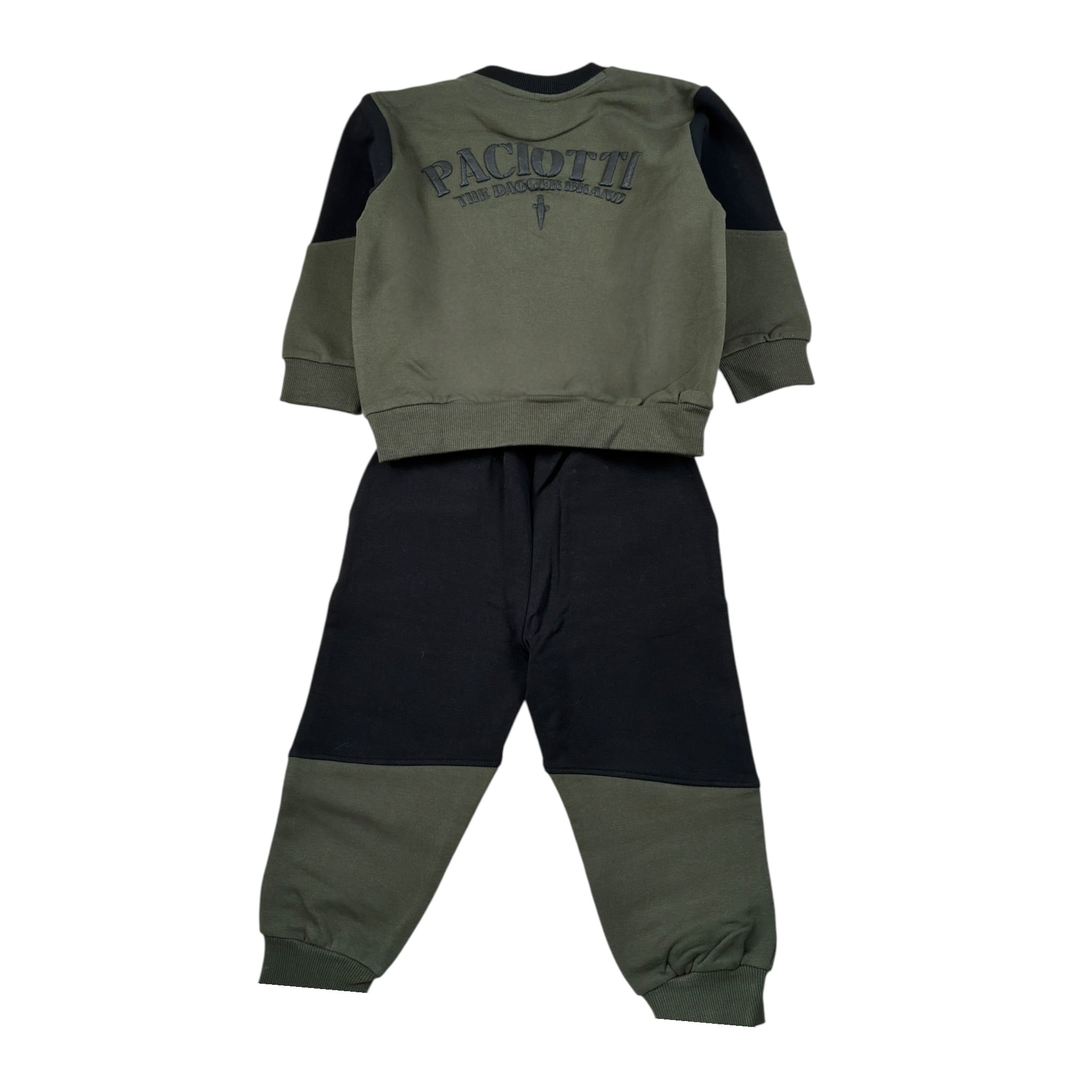 Cesare Paciotti Completo 2 Pezzi Felpa-Pantalone Nero per Neonato COMP6301BXXX NERO CESARE PACIOTTI 