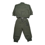 Cesare Paciotti Completo 2 Pezzi Felpa-Pantalone tinta unita Verde per Neonato COMP6302B VERDE CESARE PACIOTTI 