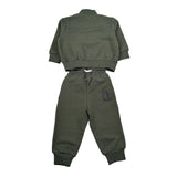 Cesare Paciotti Completo 2 Pezzi Felpa-Pantalone tinta unita Verde per Neonato COMP6302B VERDE CESARE PACIOTTI 