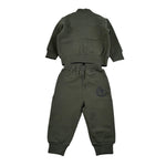 Cesare Paciotti Completo 2 Pezzi Felpa-Pantalone tinta unita Verde per Neonato COMP6302BXN VERDE CESARE PACIOTTI 