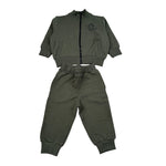Cesare Paciotti Completo 2 Pezzi Felpa-Pantalone tinta unita Verde per Neonato COMP6302BXXX VERDE CESARE PACIOTTI 