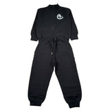 Cesare Paciotti Completo 2 Pezzi Felpa-Pantalone tinta unita Nero per Bambino COMP6302J NERO CESARE PACIOTTI 
