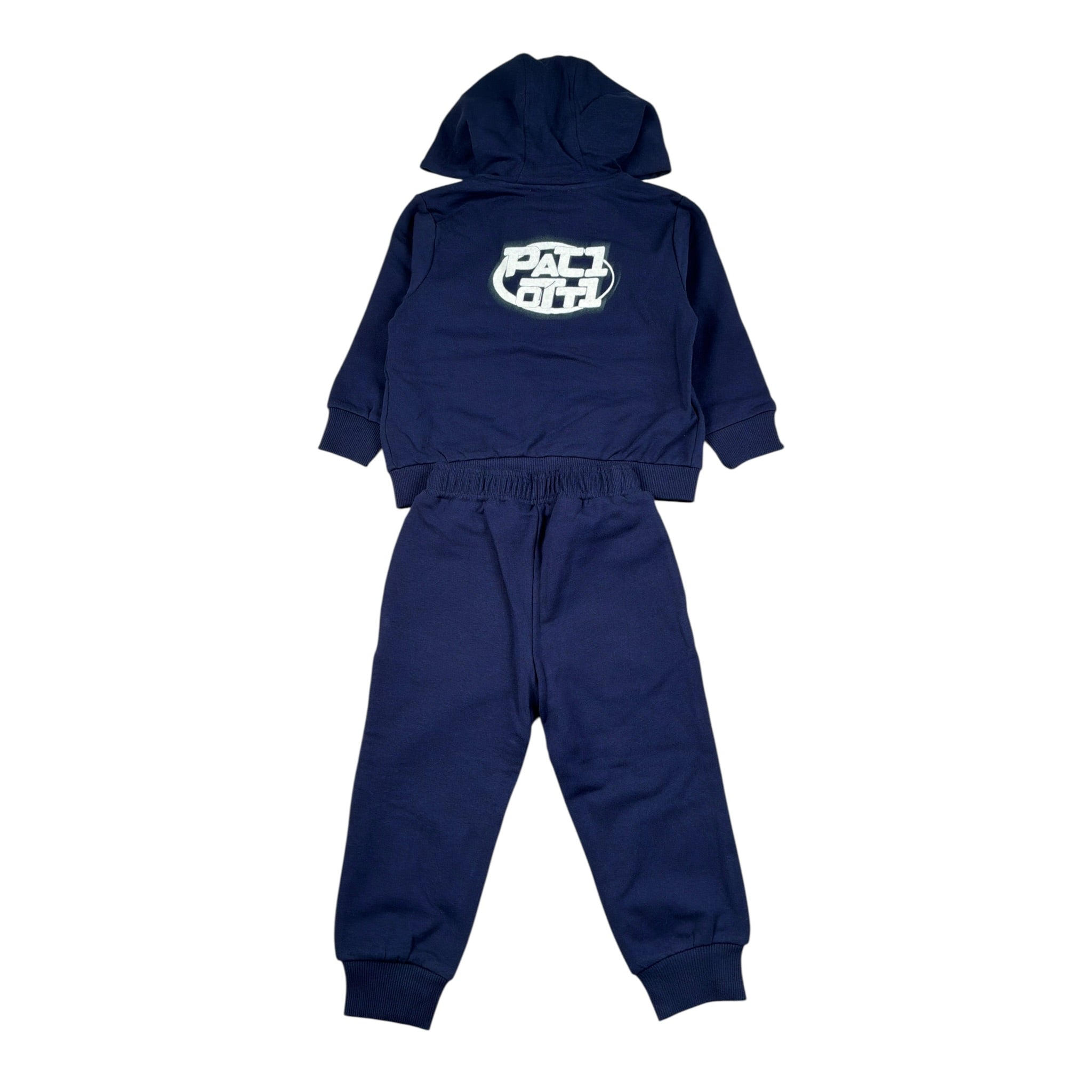 Cesare Paciotti Completo 2 Pezzi Felpa-Pantalone tinta unita Blu per Bambino COMP6311BJ BLU CESARE PACIOTTI 