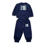 Cesare Paciotti Completo 2Pz tinta unita Felpa-Pantalone Blu per Neonato COMP63Q9B BLU CESARE PACIOTTI 