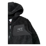 Cesare Paciotti Giubbino tinta unita con Zip Cappuccio Nero per Neonato GBP6305N NERO CESARE PACIOTTI 