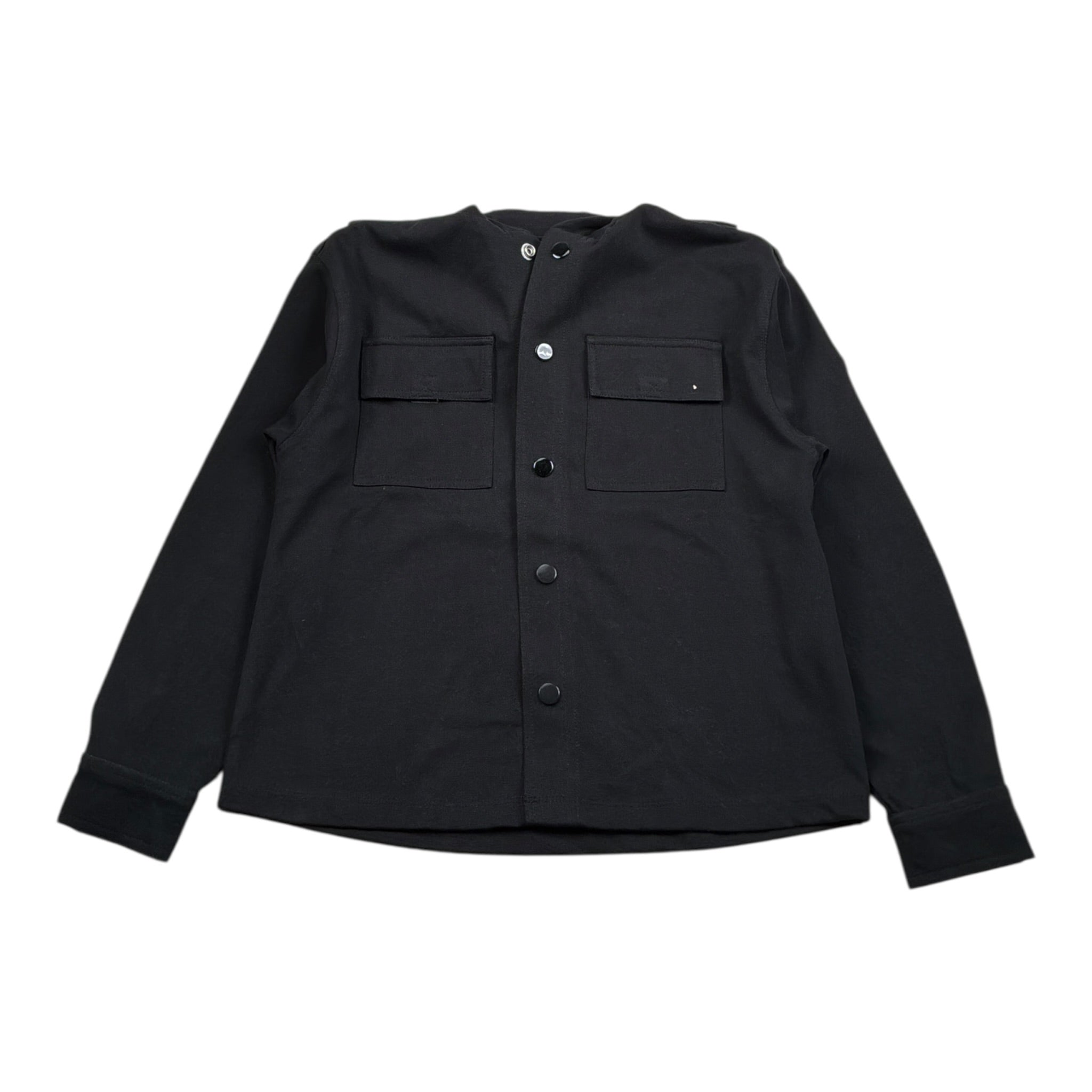 Cesare Paciotti Camicia tinta unita con Cappuccio Nero per Bambino GIP6301J NERO CESARE PACIOTTI 