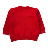 Cesare Paciotti Felpa Girocollo tinta unita con Stampa Rosso per Neonato MFP6302B ROSSO CESARE PACIOTTI 