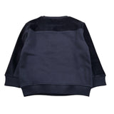 Cesare Paciotti Felpa Chiusa Girocollo tinta unita con Logo Blu per Bambino MFP6350BX BLU CESARE PACIOTTI 