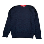 Cesare Paciotti Maglia tinta unita con Ricami Blu per Bambino MGP6350J BLU CESARE PACIOTTI 