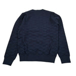 Cesare Paciotti Maglia tinta unita con Ricami Blu per Bambino MGP6350J BLU CESARE PACIOTTI 