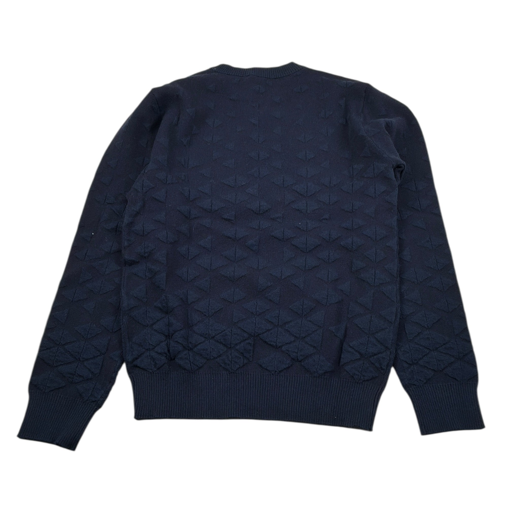 Cesare Paciotti Maglia tinta unita con Ricami Blu per Bambino MGP6350J BLU CESARE PACIOTTI 
