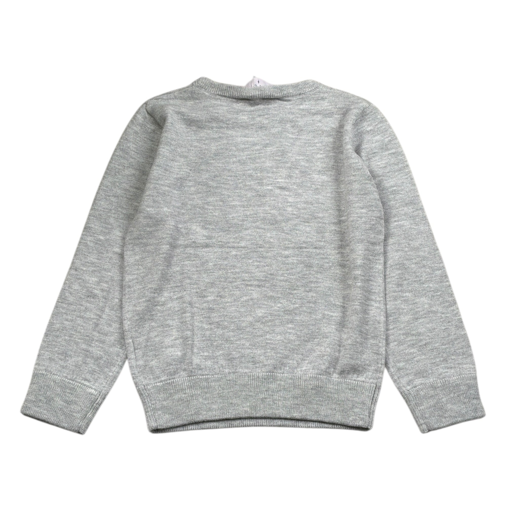 Cesare Paciotti Maglia tinta unita con Stampa Grigio per Bambino MGP6355B GRIGIO CESARE PACIOTTI 