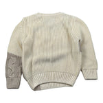 Cesare Paciotti Maglia Girocollo Bicolore Beige per Neonato MGP6358BXX BEIGE CESARE PACIOTTI 