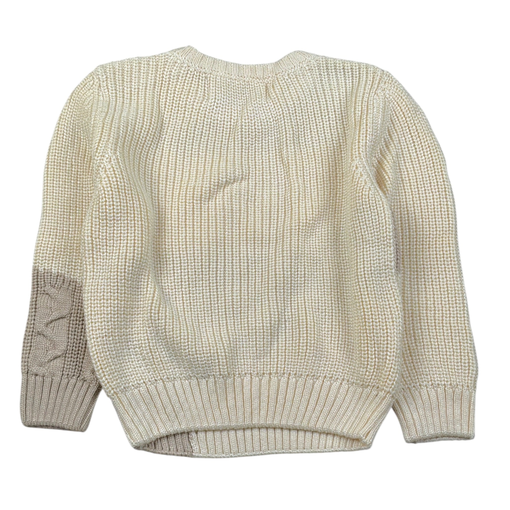 Cesare Paciotti Maglia Girocollo Bicolore Beige per Neonato MGP6358BXXX BEIGE CESARE PACIOTTI 