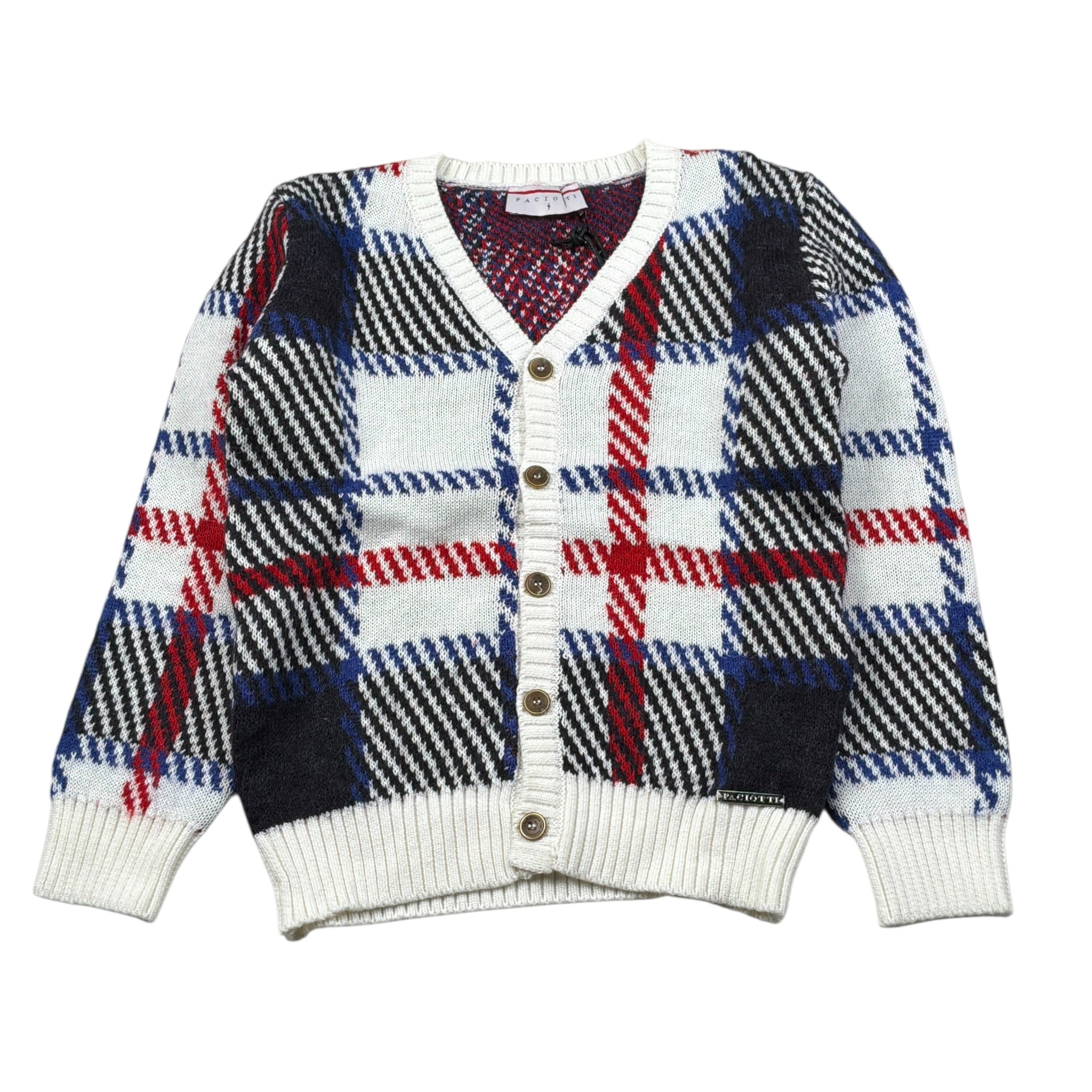 Cesare Paciotti Cardigan Stampa Fantasia Multicolor per Neonato MGP6359BN MULTICOLOR CESARE PACIOTTI 