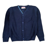 Cesare Paciotti Cardigan tinta unita con Logo Blu per Bambino MGP6362B BLU CESARE PACIOTTI 
