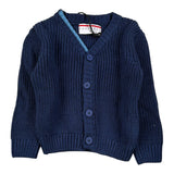 Cesare Paciotti Cardigan tinta unita con Logo Blu per Neonato MGP6362BX BLU CESARE PACIOTTI 