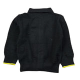 Cesare Paciotti Cardigan tinta unita con Colletto Nero per Neonato MGP6365BX NERO CESARE PACIOTTI 