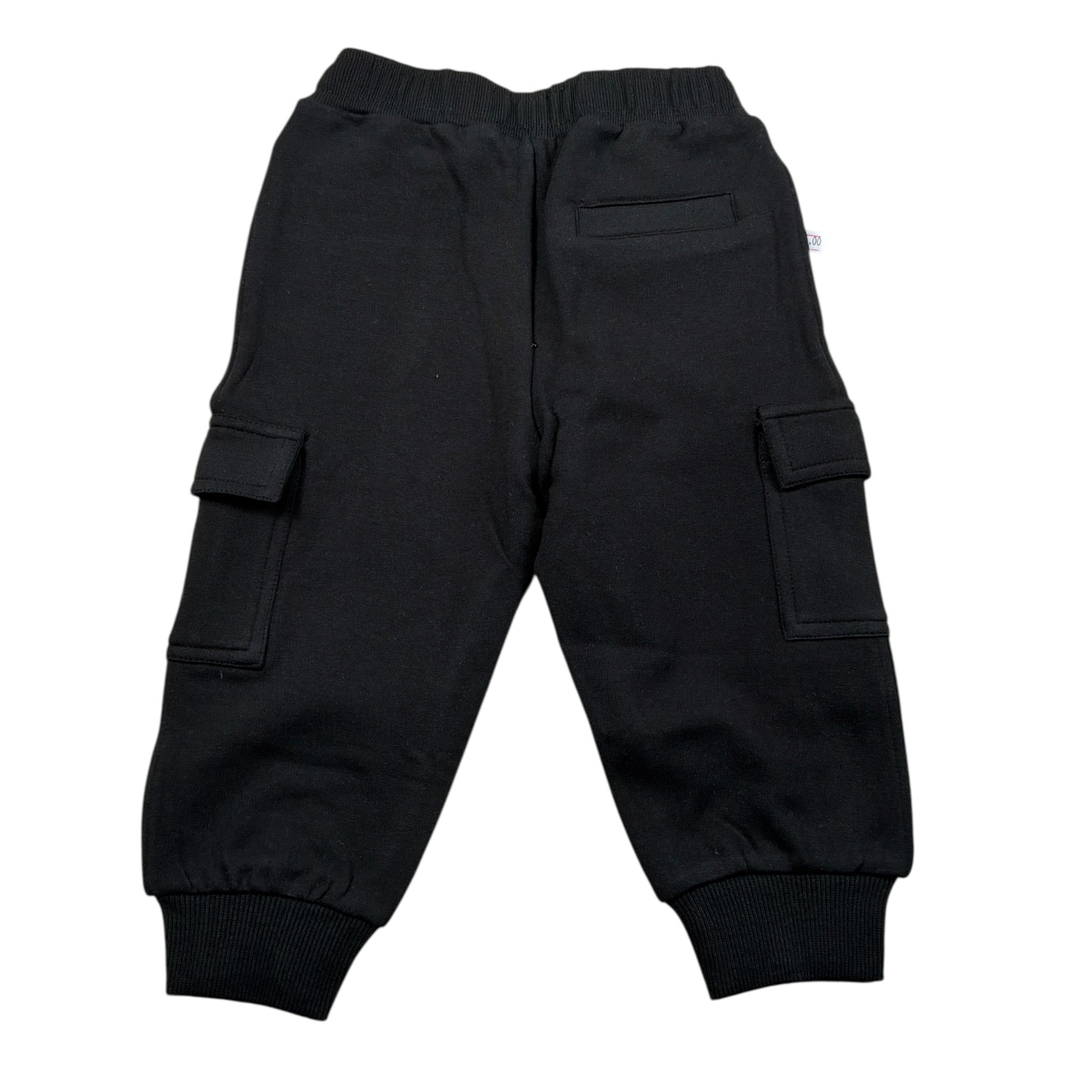 Cesare Paciotti Pantalone Tuta tinta unita Nero per Neonato PFP6301B NERO CESARE PACIOTTI 
