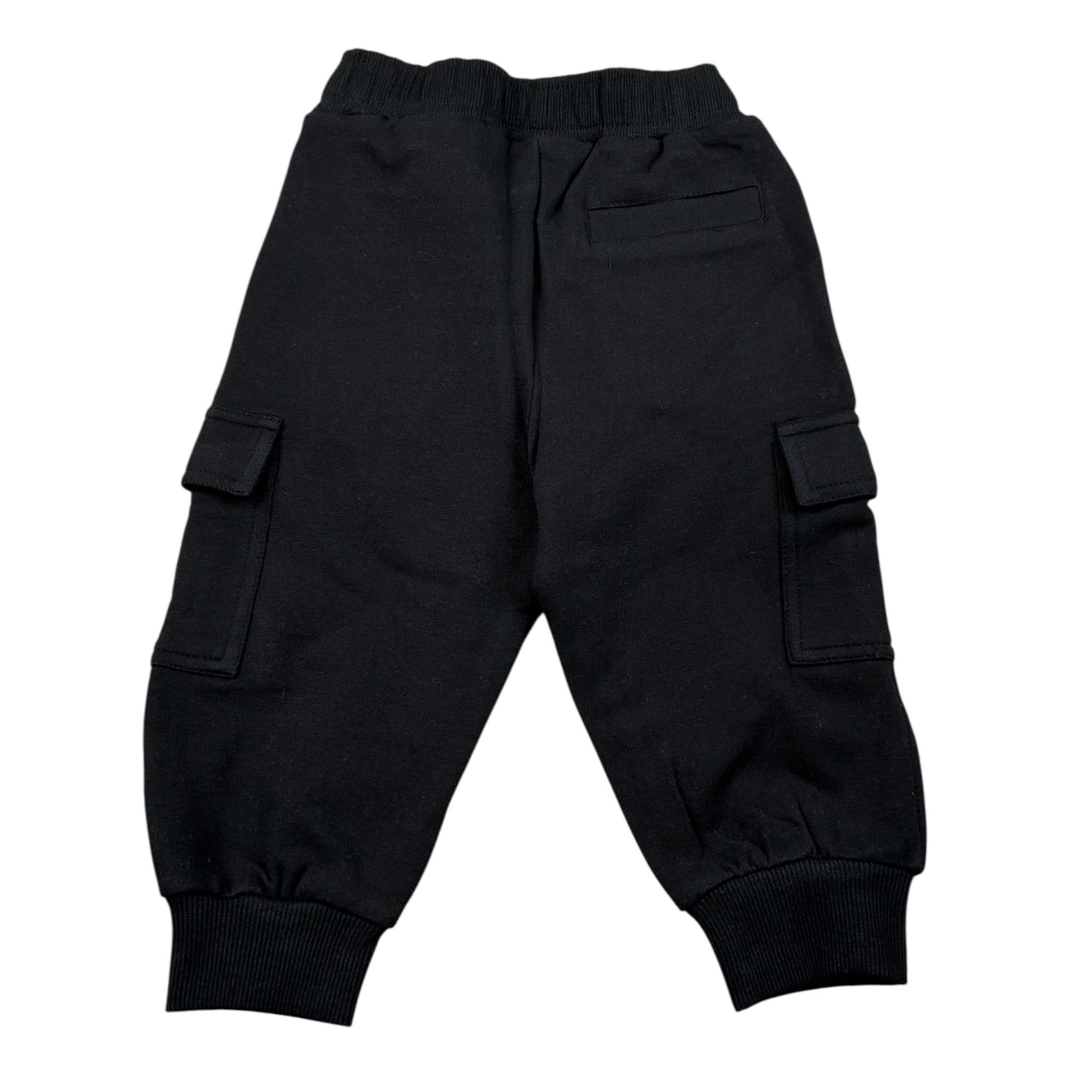 Cesare Paciotti Pantalone Tuta tinta unita Nero per Neonato PFP6301BNXXX NERO CESARE PACIOTTI 