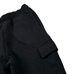 Cesare Paciotti Pantalone Tuta tinta unita Nero per Neonato PFP6301BX NERO CESARE PACIOTTI 