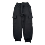 Cesare Paciotti Pantalone Tuta tinta unita Nero per Bambino PFP6301BXX NERO CESARE PACIOTTI 