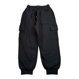 Cesare Paciotti Pantalone tinta unita con Alstico In Vita Nero per Bambino PFP6301J NERO CESARE PACIOTTI 