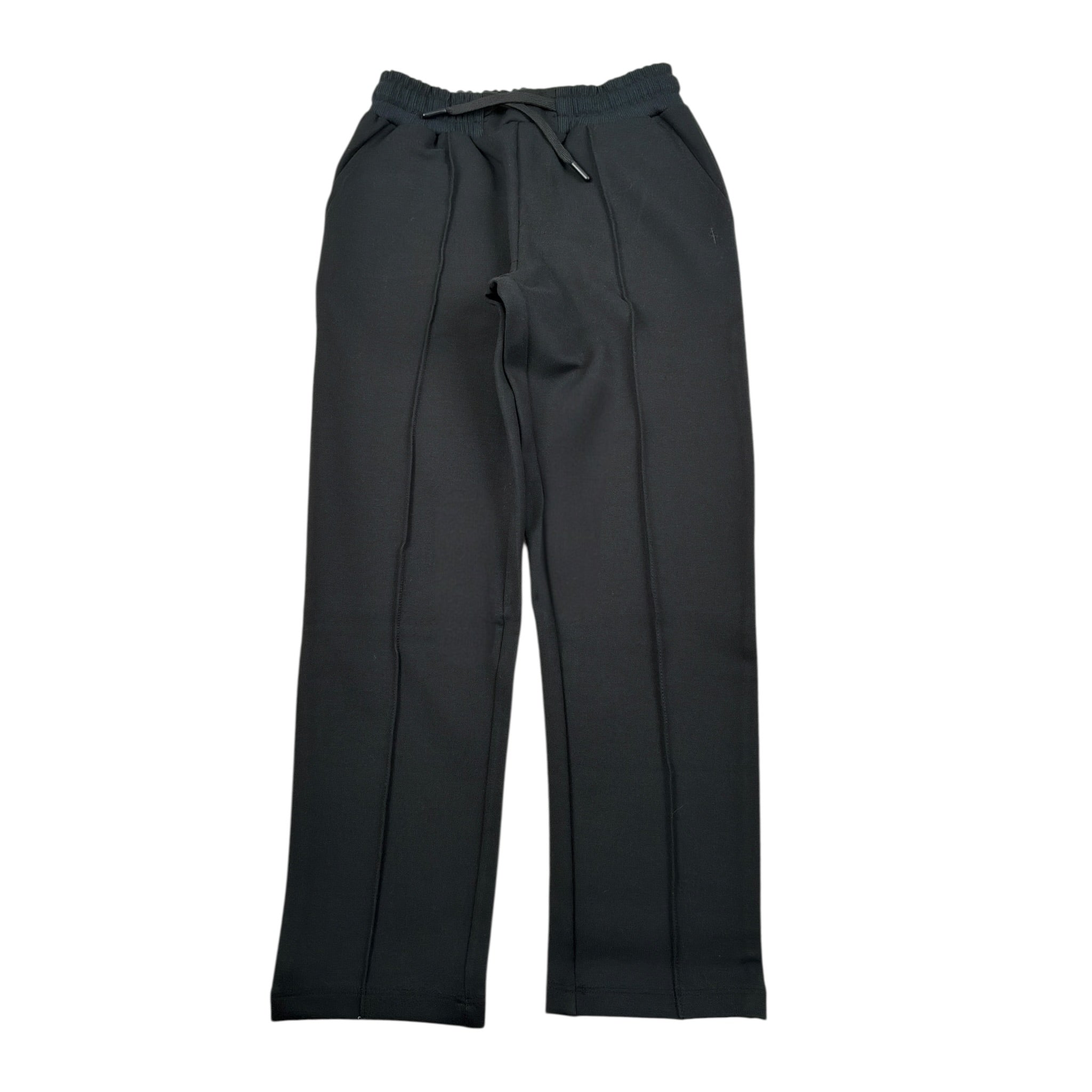 Cesare Paciotti Pantalone tinta unita con Elastico In Vita Nero per Bambino PFP6352JX NERO CESARE PACIOTTI 