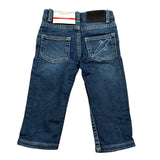 Cesare Paciotti Jeans tinta unita con Girovita Regolabile Blu per Neonato PTP6301B BLU CESARE PACIOTTI 