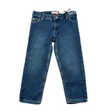 Cesare Paciotti Jeans tinta unita con Girovita Regolabile Blu per Bambino PTP6301BJXX BLU CESARE PACIOTTI 