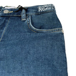Cesare Paciotti Jeans tinta unita con Girovita Regolabile Blu per Bambino PTP6301J BLU CESARE PACIOTTI 